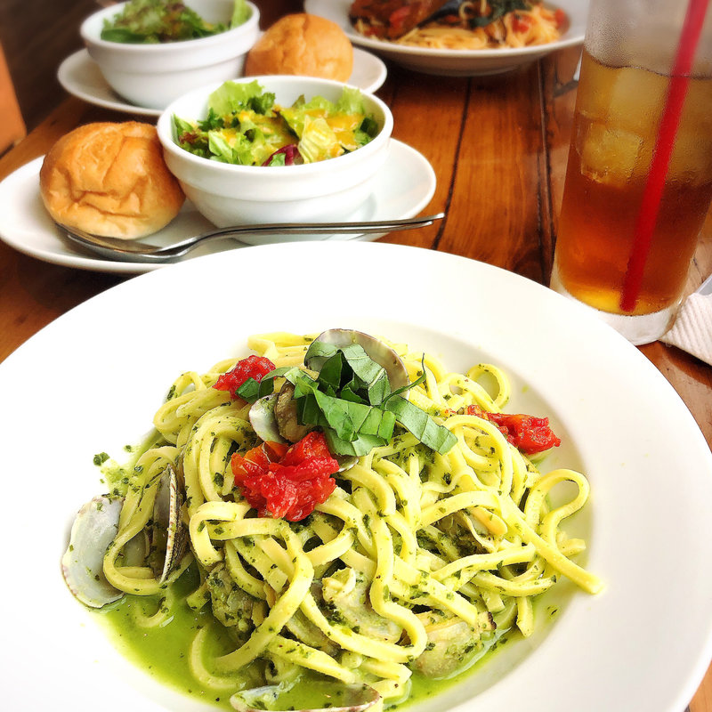 生パスタランチ(カプリカフェ アトレヴィ田端店)