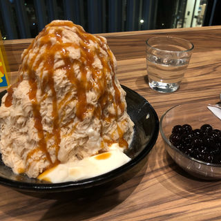 タピオカミルクティーかき氷(ICE MONSTER グランフロント大阪｜梅田)