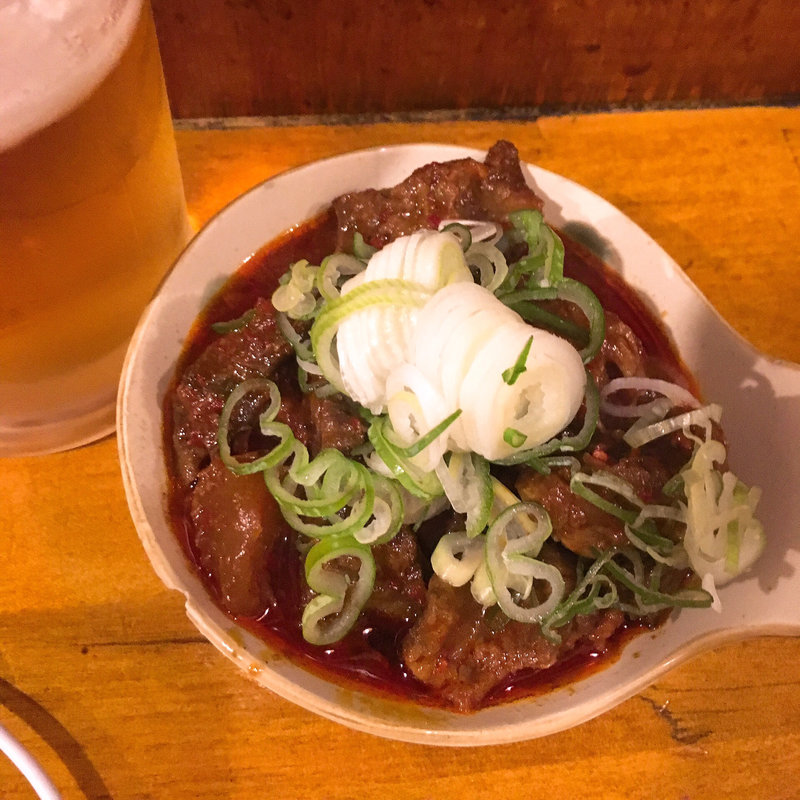 牛すじ煮込み(たちのみ処 かすが )