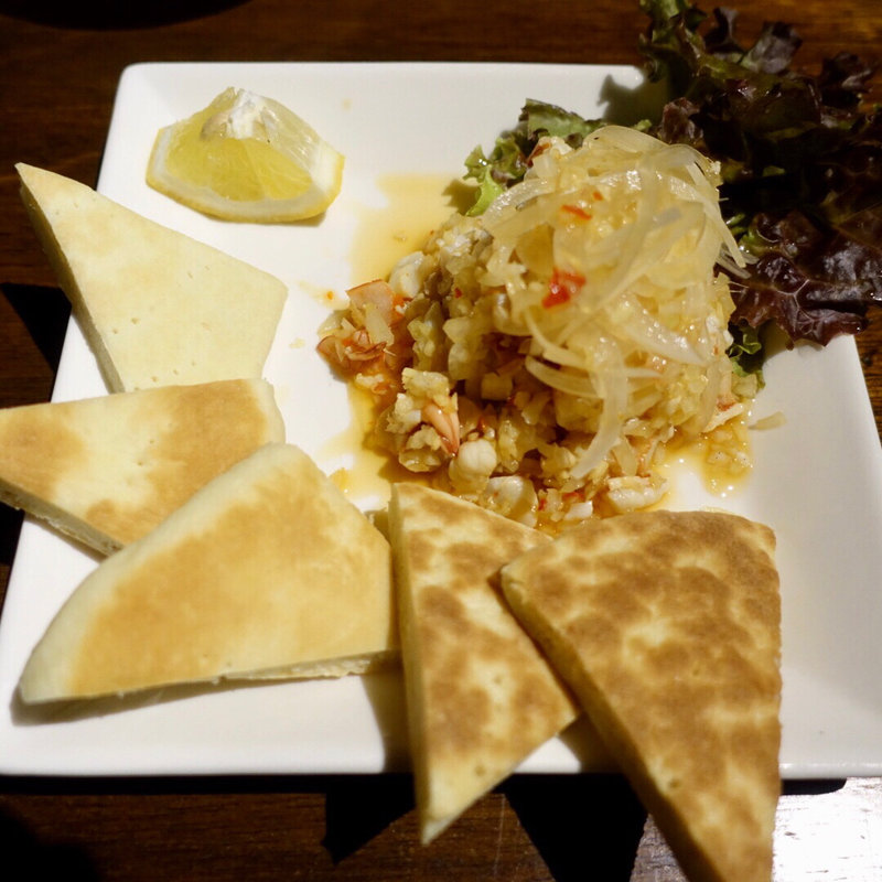 Shrimp Kelaguen(Salty's Grill & Cafe)