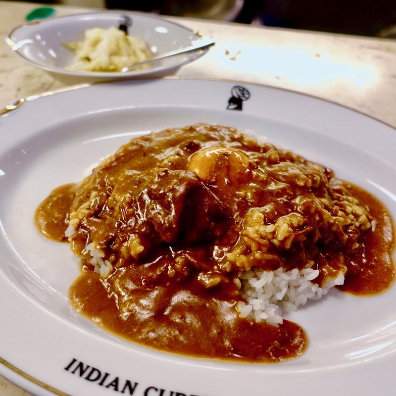 インディアンカレー タマゴ入り(インデアンカレー 南店)