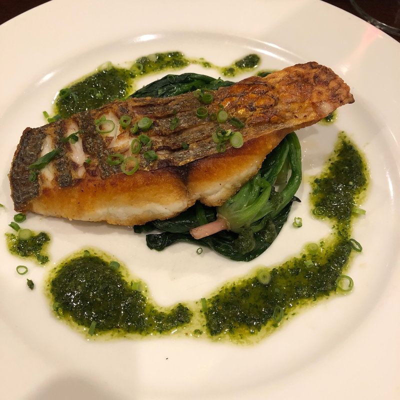 真鯛のポワレ(ルラション)