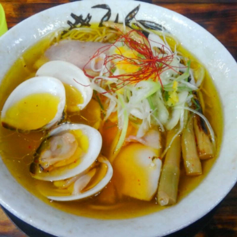 貝そば塩(麺屋裕)