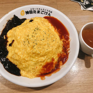トマトハヤシチーズオムライス(神田たまごけん 東池袋店)