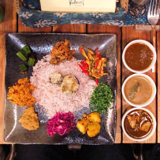 Sri Lanka -Rice & Curry-(Kalpasi)