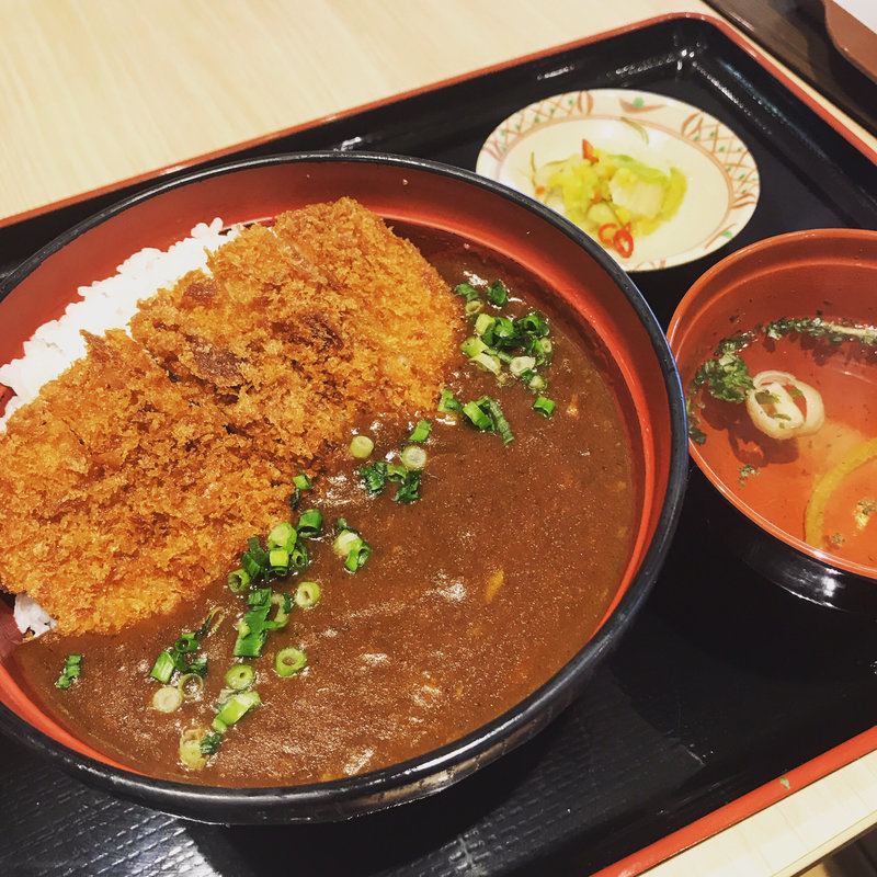 カツカレー丼(丼 上野公園ルエノ店)