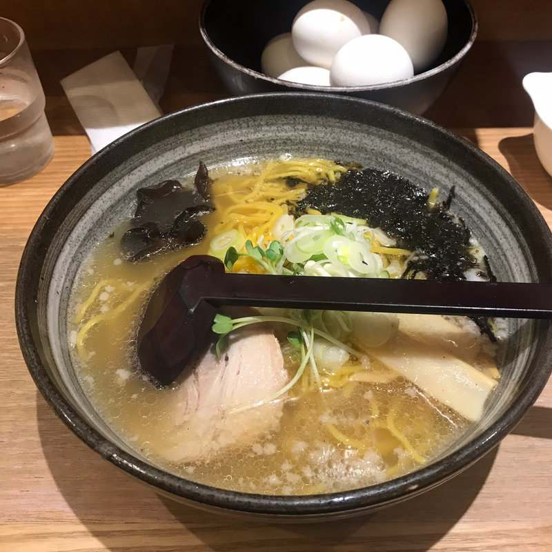 塩ラーメン(白樺山荘　京都拉麺小路店)