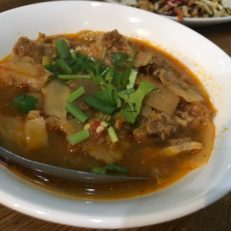 酢筍と豚の煮込み(ノングインレイ)