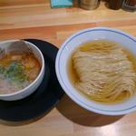 秋刀魚水つけ麺(麺や 清流)