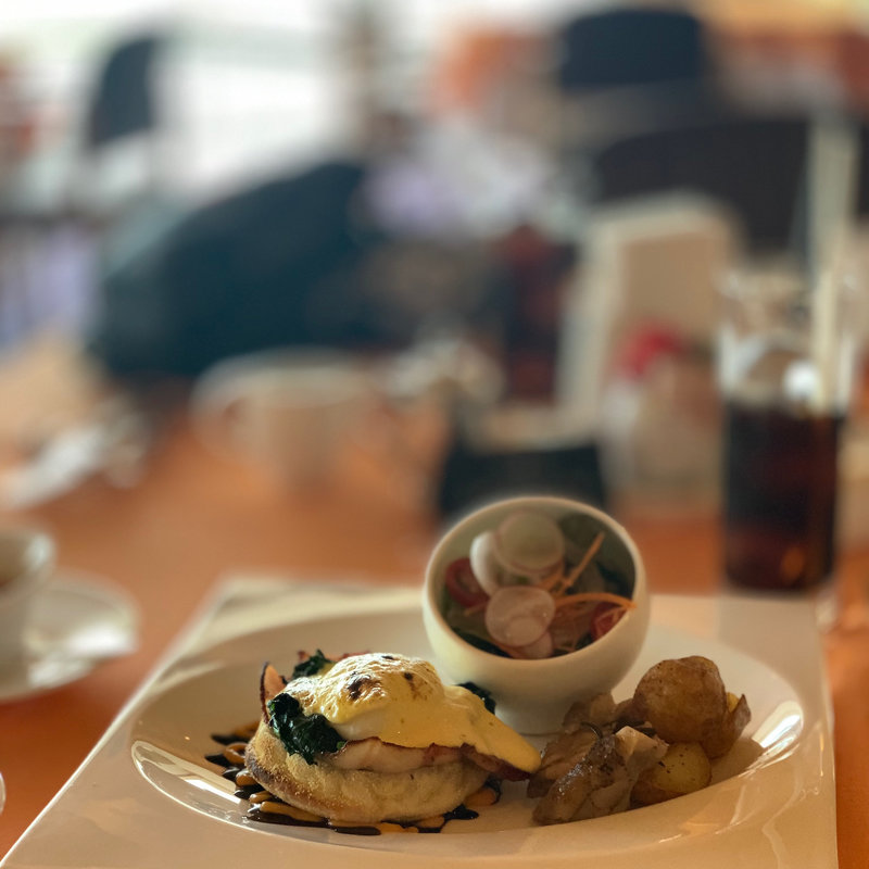 エッグベネディクト(美浦ゴルフ倶楽部 )