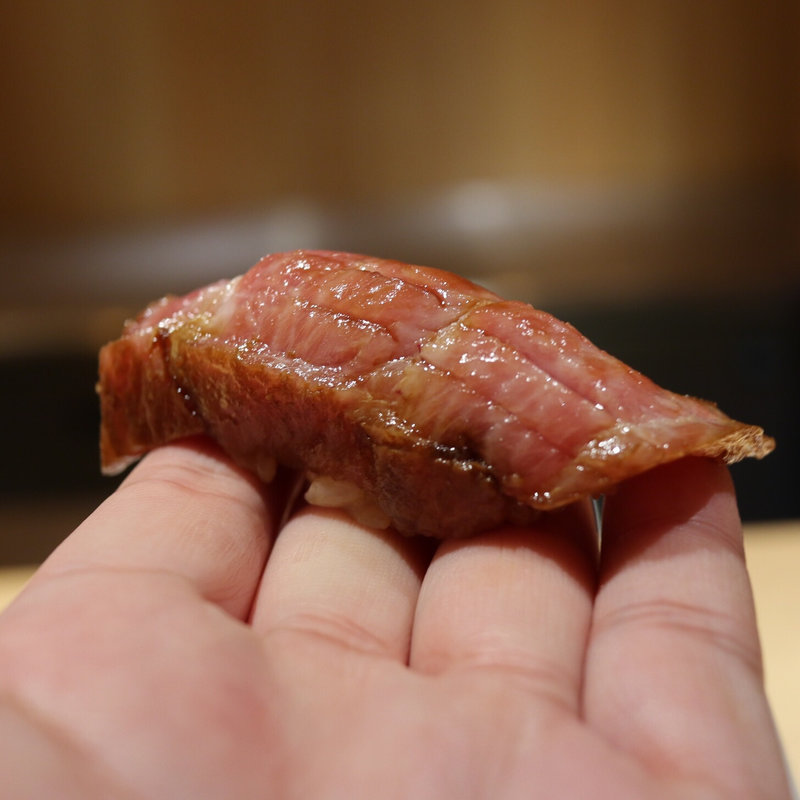 大トロ漬け(鮨猪股)