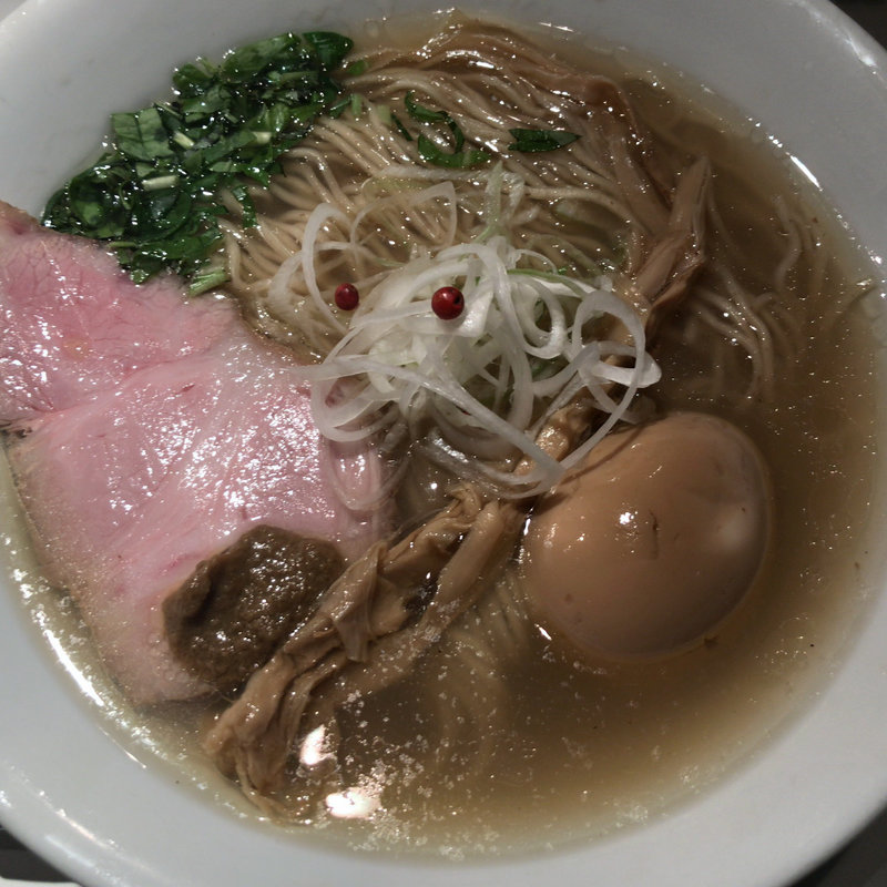 塩そば(SOBAHOUSE 金色不如帰　幡ヶ谷)