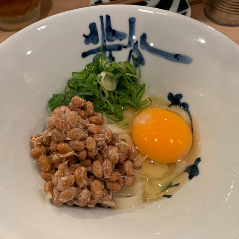 納豆かまたま(粉やなぎ)