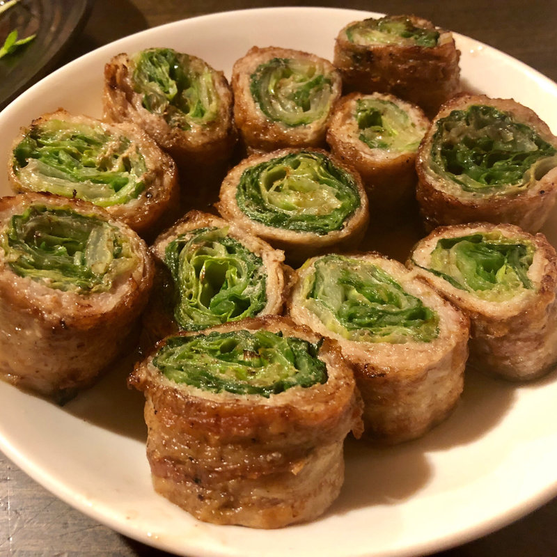 レタス巻き(阿うん 博多串焼きの店 （あうんはかたくしやきのみせ）)