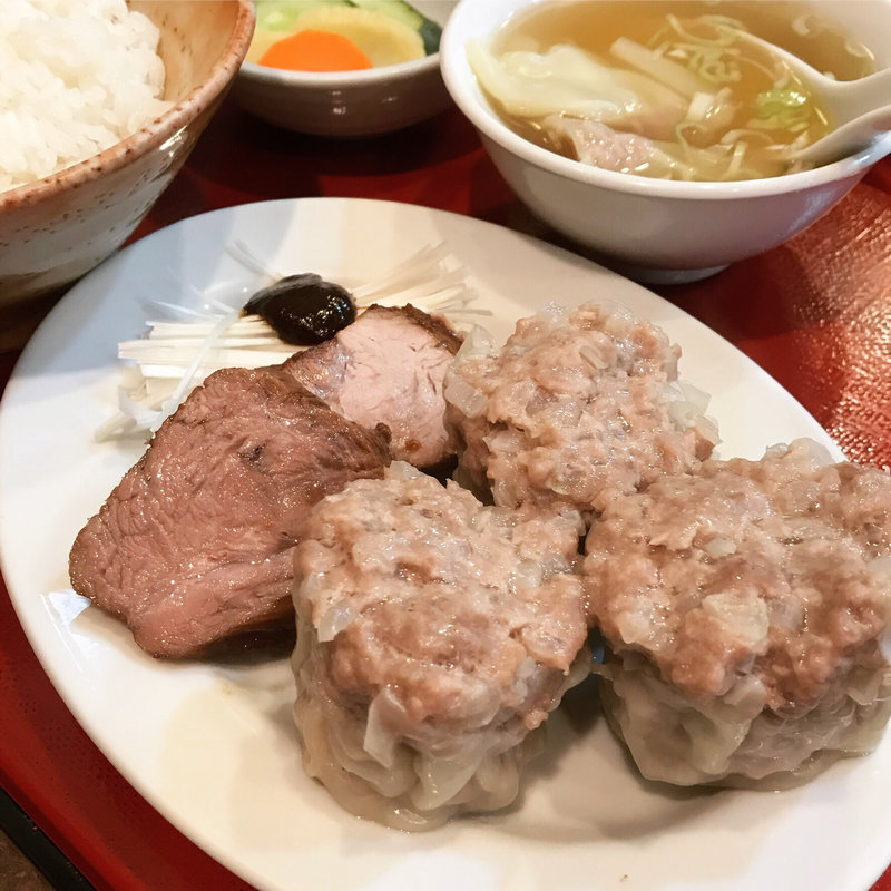 盛り合わせ定食(紅蘭)