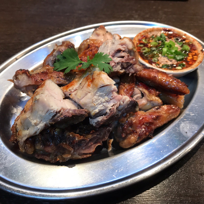 タイの焼き鳥 ガイヤーン(タイ東北モーラム酒店)