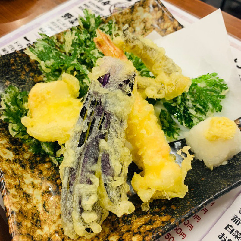 天ぷら盛合せ(加賀屋 とうきょうスカイツリー駅前店)