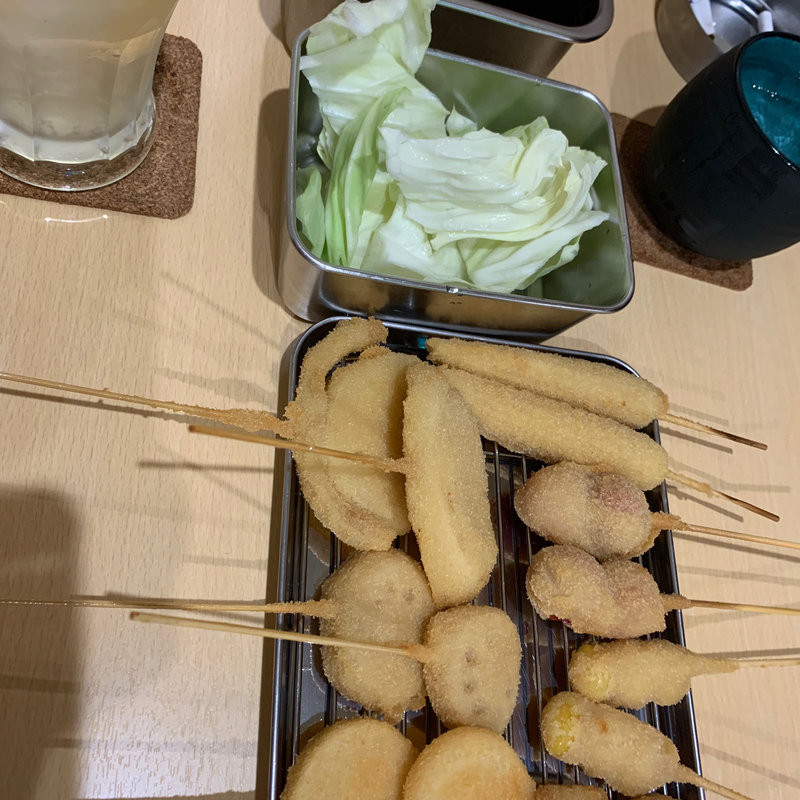 串かつ(串かつ居酒屋天神わんちゃん)