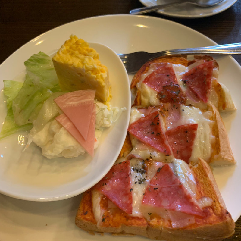 ベーコンビザパン(風街珈琲店)