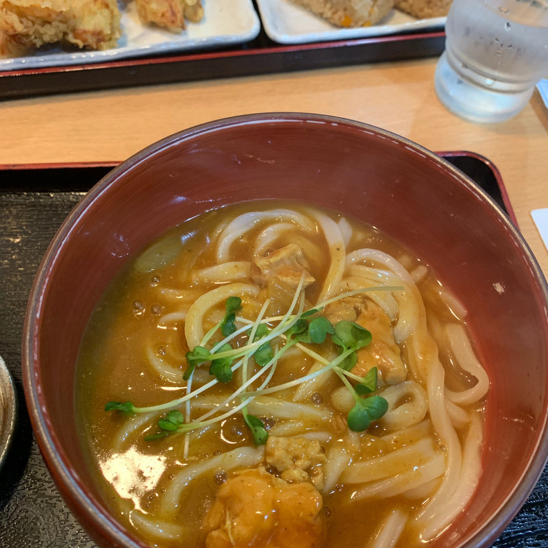 カレーうどん(さぬきうどん 大木戸 福岡舞鶴店)