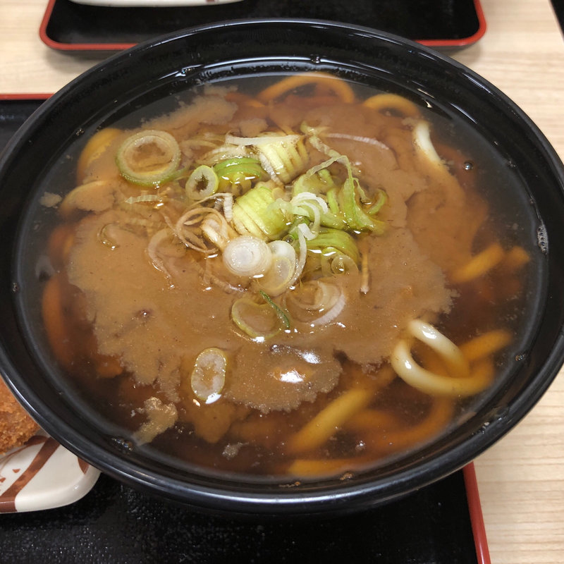 カレーうどん(名代 箱根そば 祖師谷大蔵店)