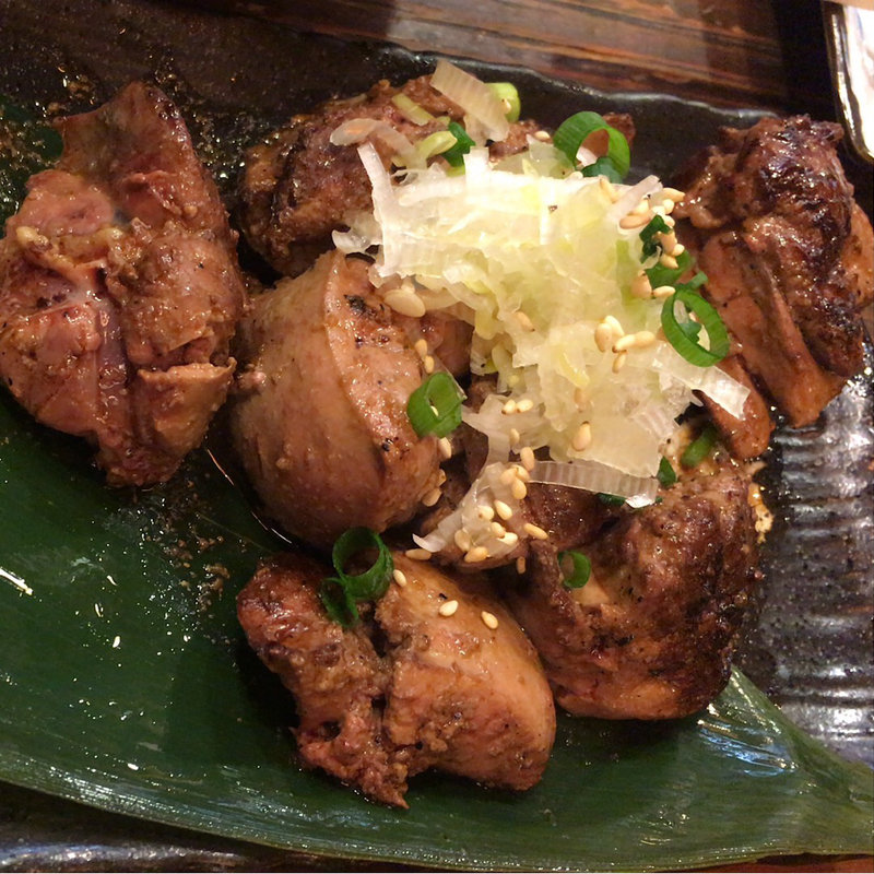 レバ焼き(炭火鳥酒場 赤羽鳥一家)