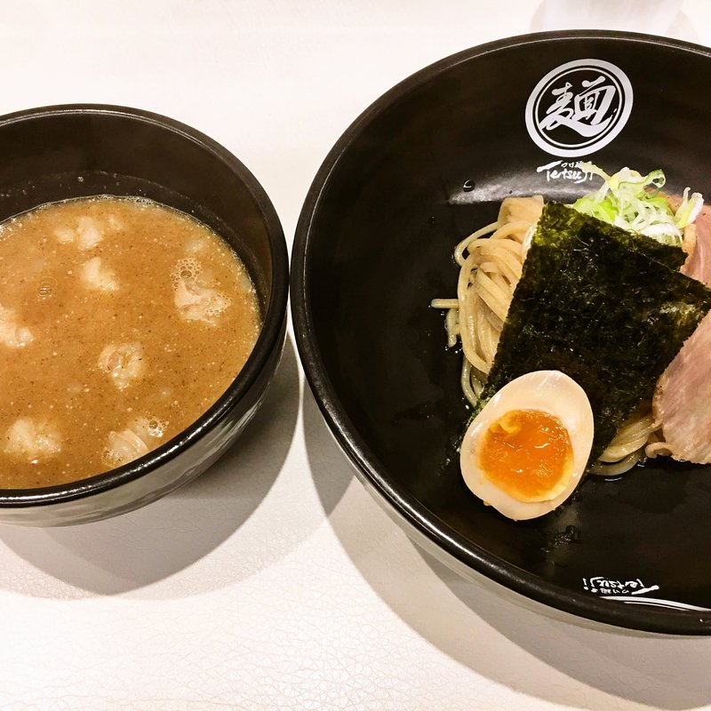 もつつけ麺（白）(つけ麺Tetsuji)