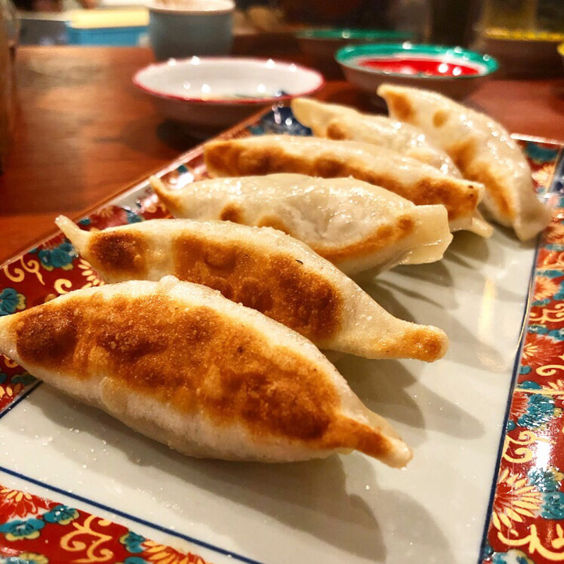 ニラと生姜、ザーサイの餃子(BDYエスニック)