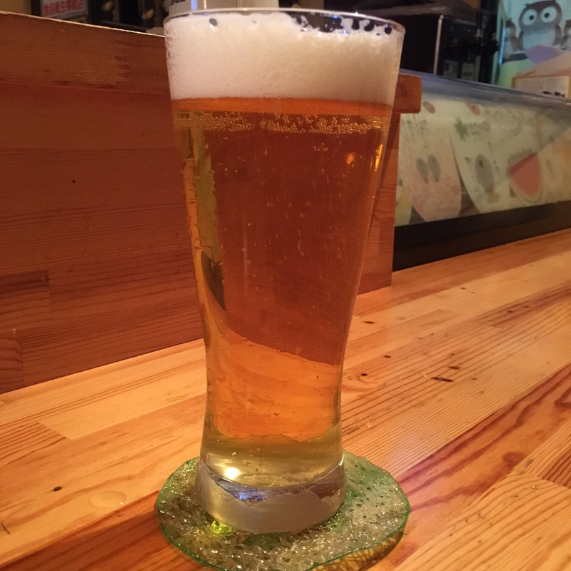 生ビール(酒処 あじさい)