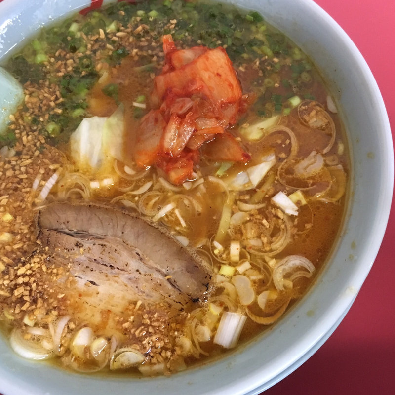 旨辛スタミナらーめん(ラーメン山岡家 狸小路4丁目店)