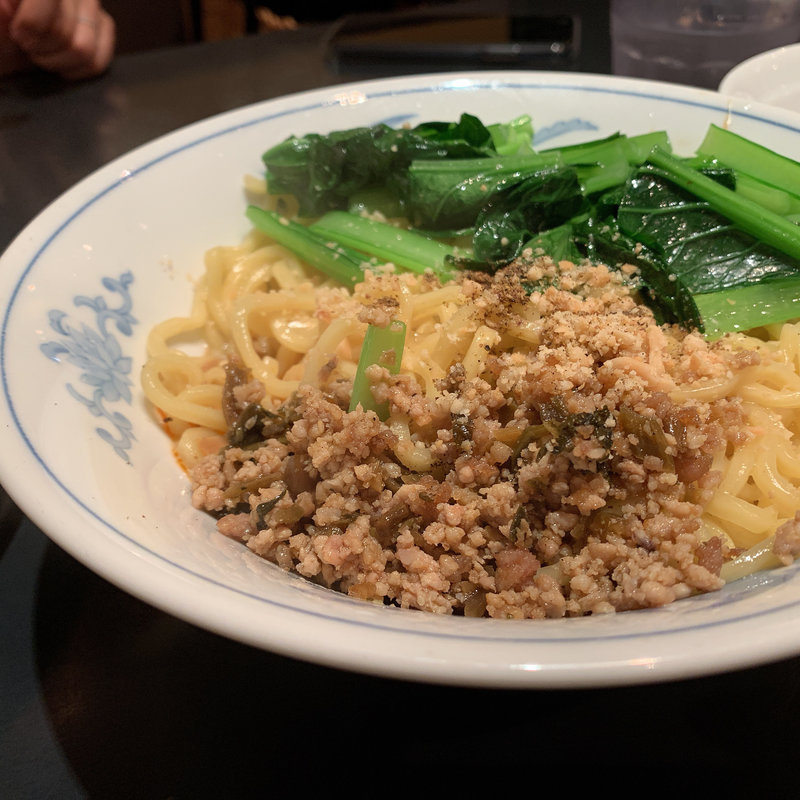 汁なし坦々麺(麗郷 富ヶ谷店)