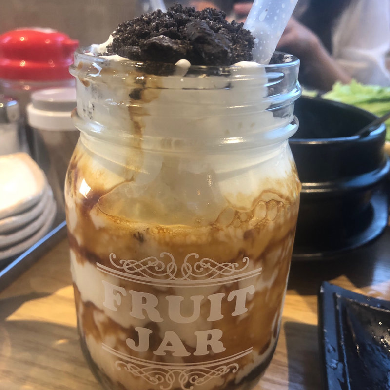 オレオチーズタピオカ(yakuyaku食堂)