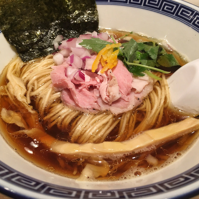 あご煮干そば(中華そば 竹むら)