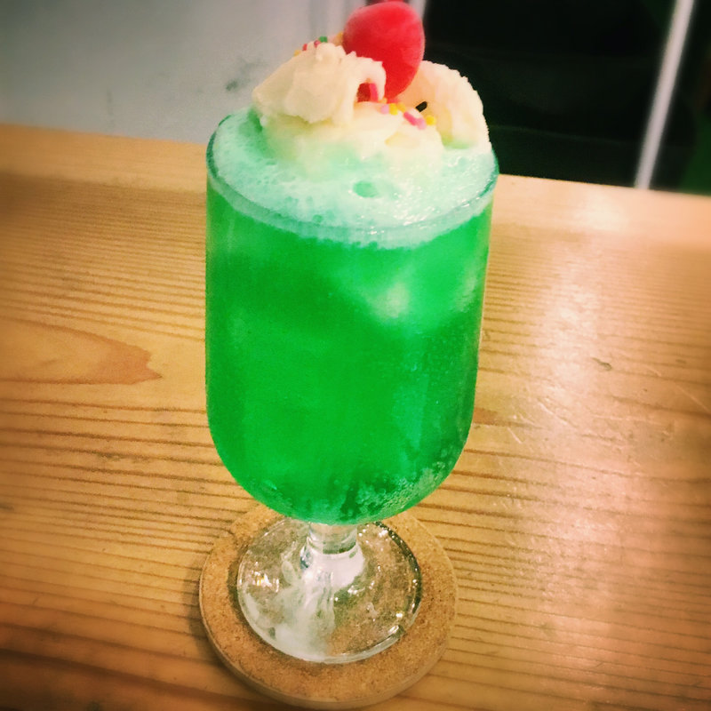 メロンクリームソーダ(アンドホステル/& AND HOSTEL)