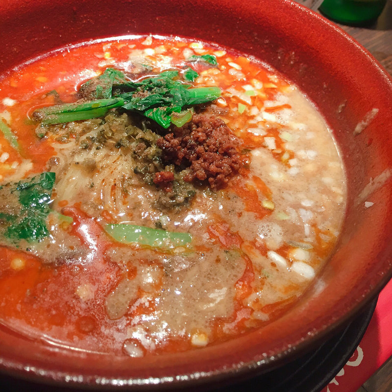 金ゴマ担々麺(想吃担担面 ユニモール店)