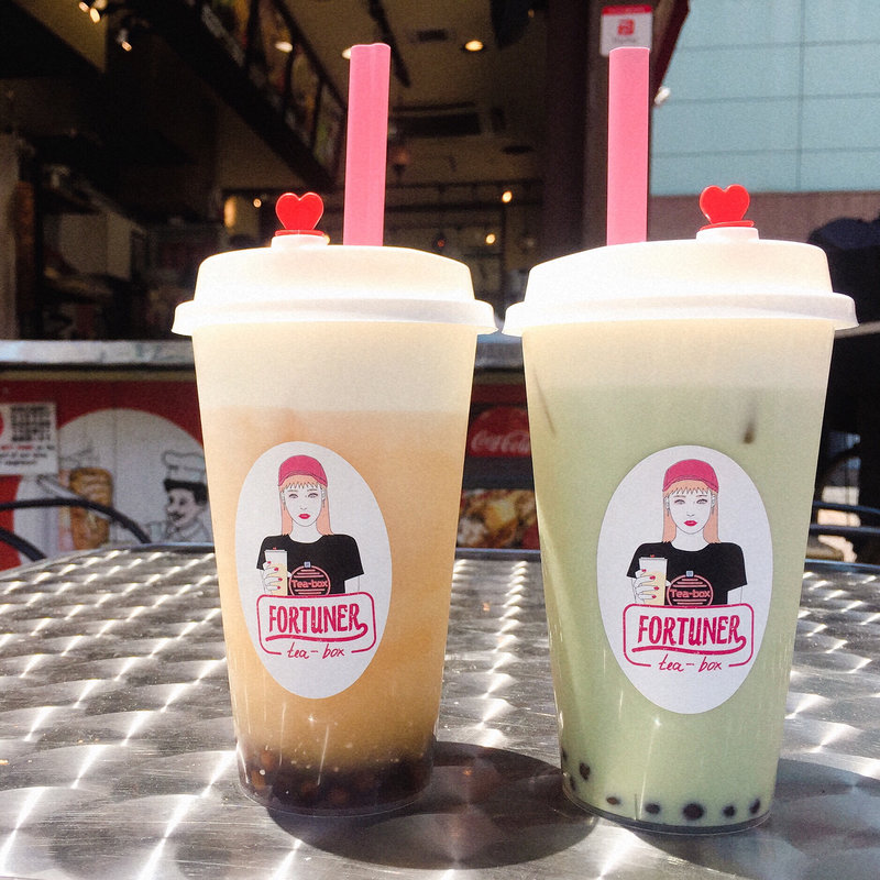 クリームチーズ抹茶オレ (フォーチュナー ティーボックス 大須店 （FORTUNER tea-box）)