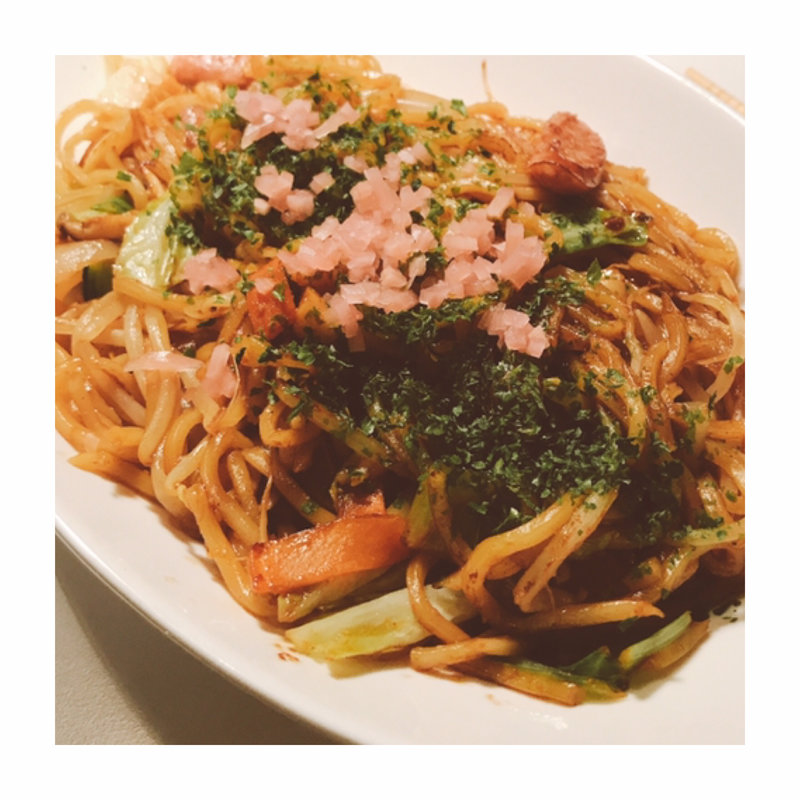 お夜食鉄板焼きそばスタンダード(田園調布シークレットパスタ会)