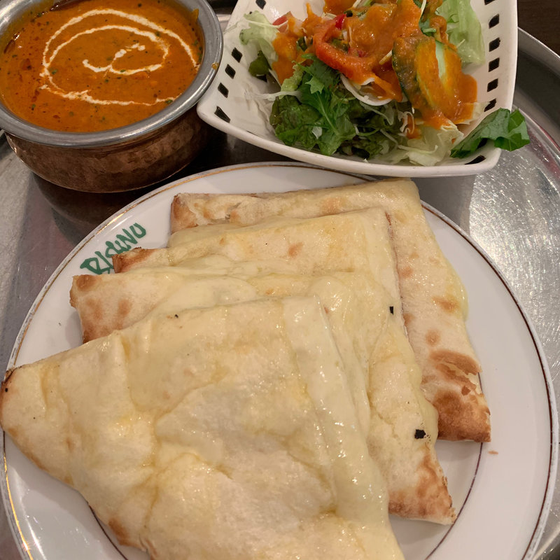 チーズナンカレーセット(ビスヌ エマックス久留米店)
