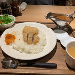 ヒレしろかつカレー(しろかつ＆ロールキャベツ ねぎポ)