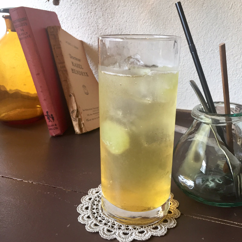 本気のメロンサイダー(カフェザッカギャラリーフラッグ)