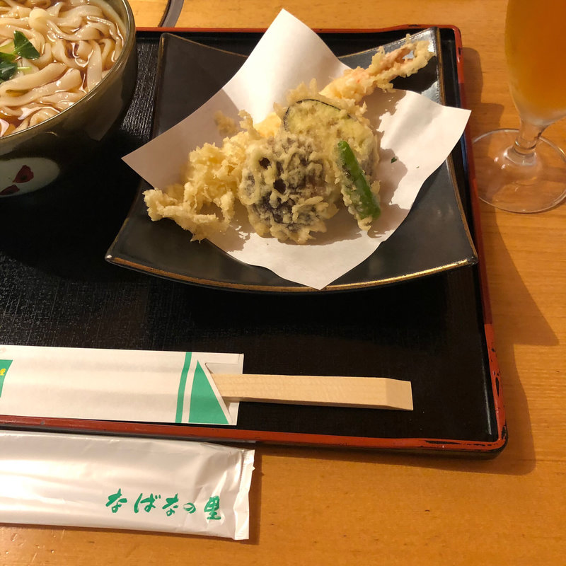 天ぷらきしめん(芭蕉庵 )