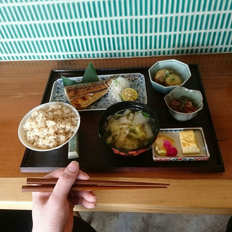 サバ定食(葉地 （ハチ）)
