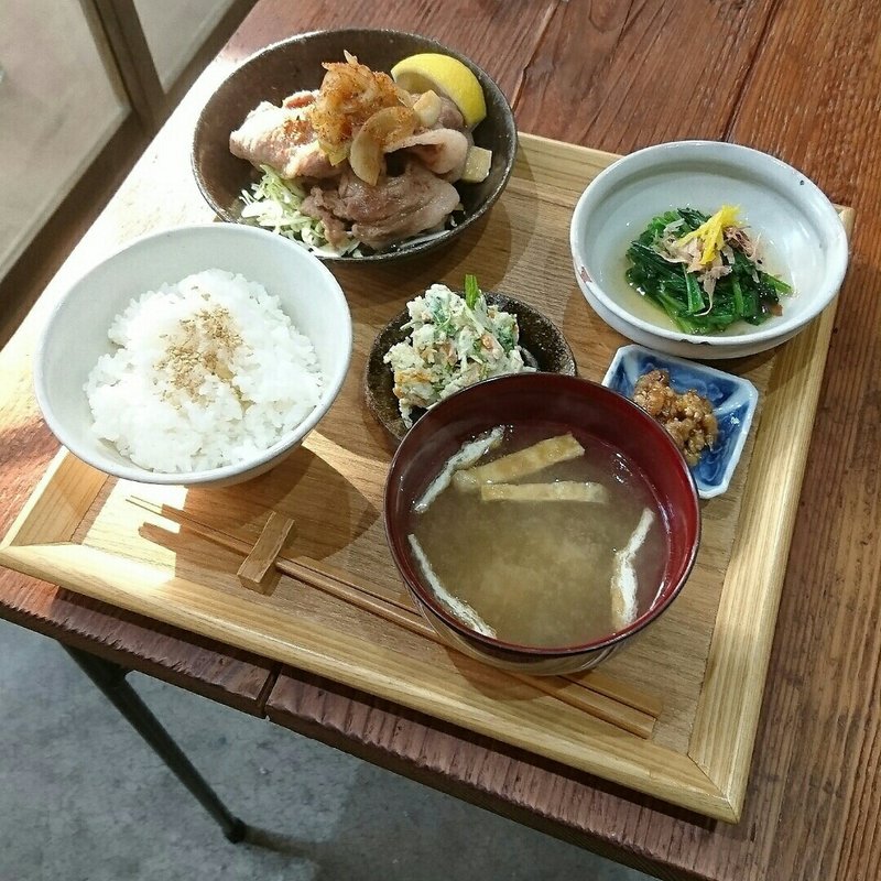 本日のランチ(棗)