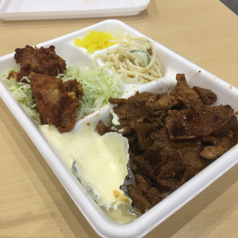 しょうが焼き からあげ2個増しタルタル(おかわり)