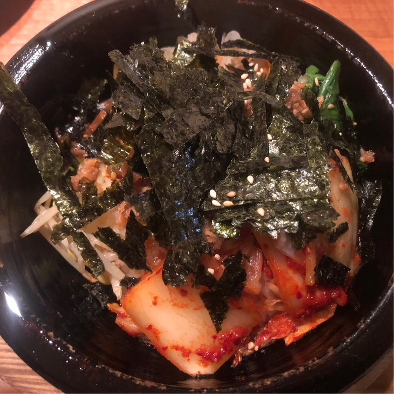 石焼きビビンバ(肉十八 松井山手店)