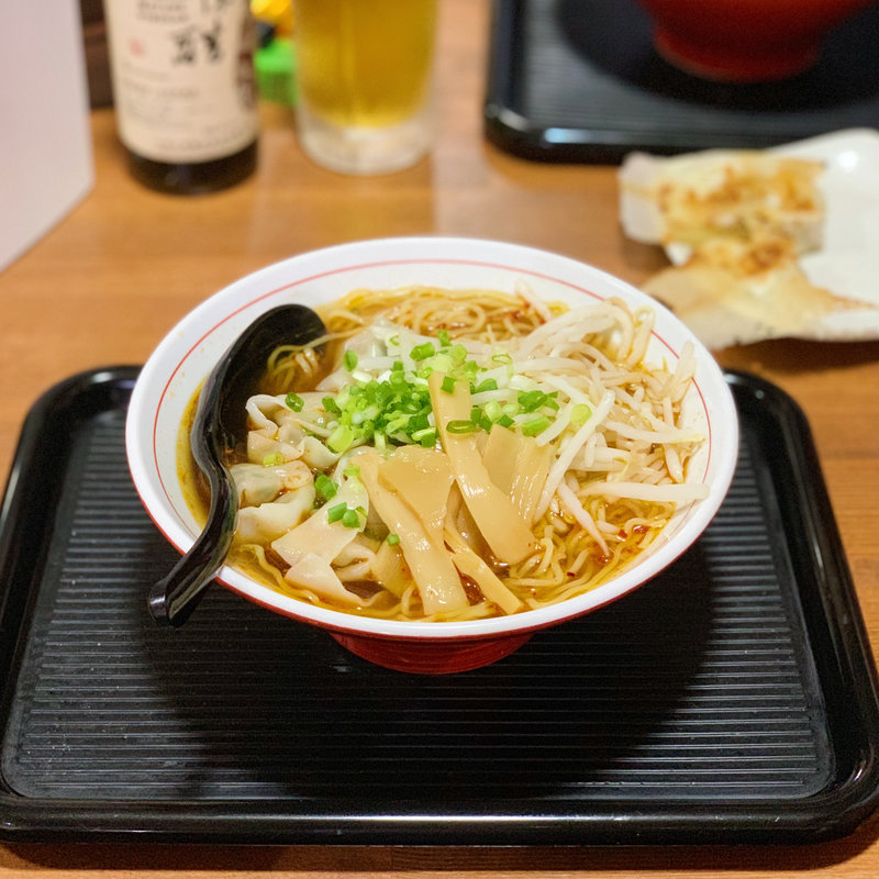 豚ニラワンタン麺(吉翔ワンタン専門店)