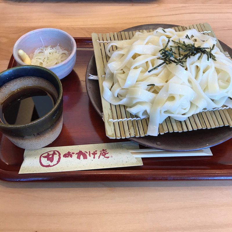 ざるきしめん(おかげ庵)