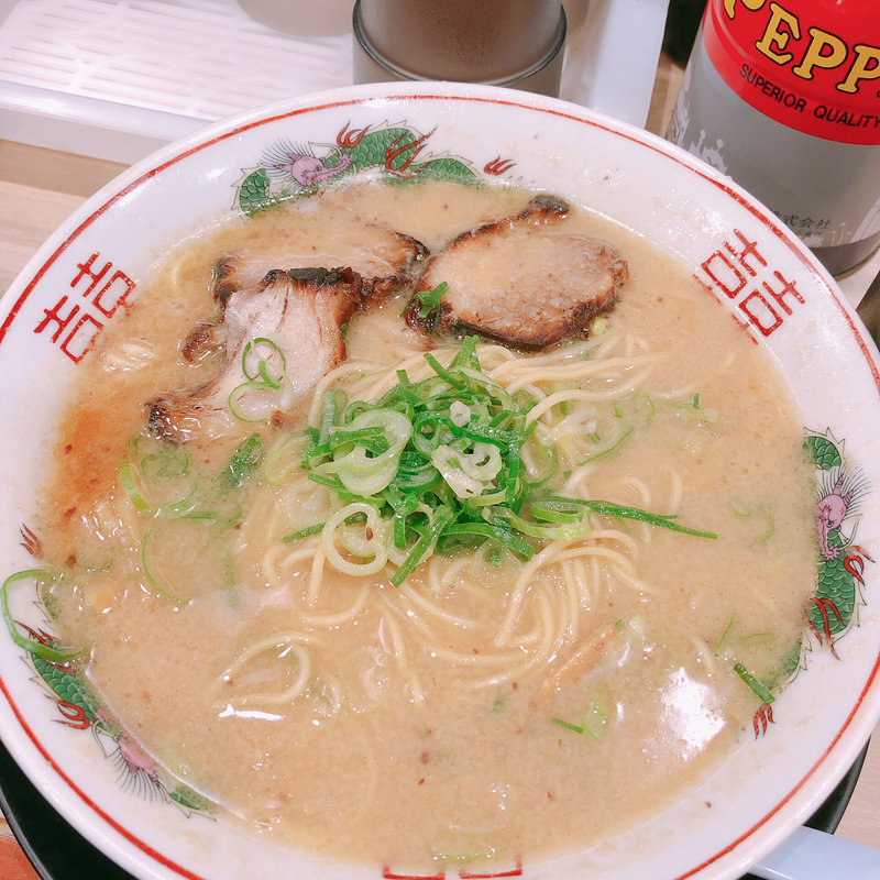 こってり背脂中華そば(中華そば 花京 大正店)