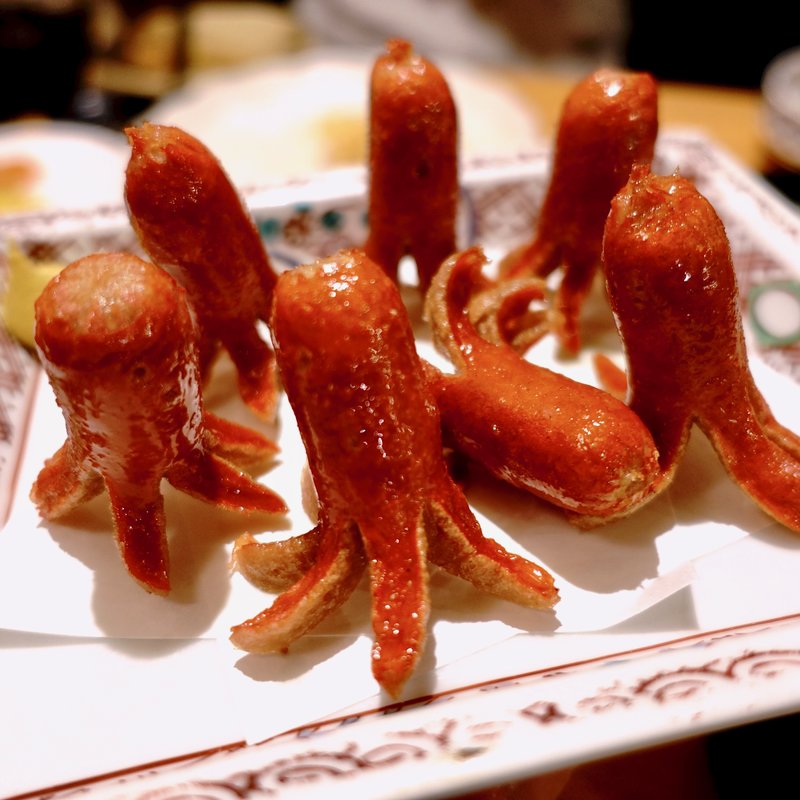 たこウインナー(海鮮居酒屋 天満産直市場)