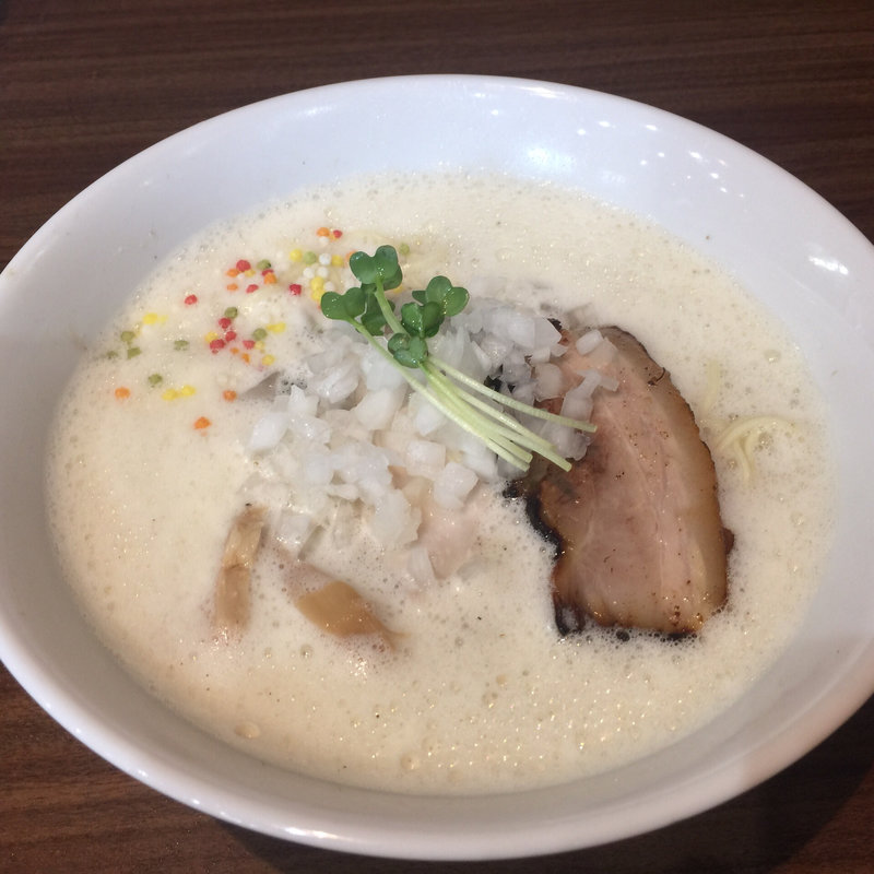 あわ塩そば(自家製麺 くまがい)